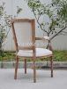 Modern Oak Solid Wood Leisure Dining Chair Windsor, Dining Chair