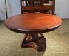 American country style accent wood dining room chairs Antique natural Color wooden Dining Table