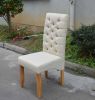 Fabric Canteen Wood Carved Chairs Restaurant Banquet Chair Cheap Upholstery Chair