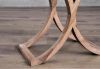 French Antique Finshing Restaurant Side Wooden Coffee Table, Reproduction Antique Chair used for hotel