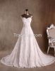 Elegant A Line Sweetheat Floor Length Lace Wedding Dresses with Beads