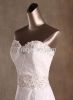 Elegant A Line Sweetheat Floor Length Lace Wedding Dresses with Beads