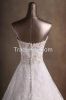 Elegant A Line Sweetheat Floor Length Lace Wedding Dresses with Beads