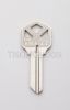 brass blank key