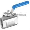 1PC wide type internal thread ball valve