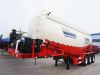 PANDA 3 Axles 50CBM 60Tons Bulk Cement tank Carrier for sale