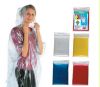 0.02mm PE raincoat disposable rain poncho