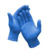 CHEAP BLUE POWDER-FREE VINYL/NITRILE DISPOSABLE GLOVES