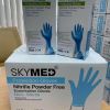 Protection Glove, Nitrile Powder Free Examination Glove Skymed Nitrile Household Gloves