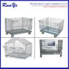 foldable storage cage used for transportation and auto parts hardware industries wire pallet