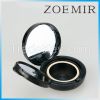 high-end quality makeup round bb cushion empty private label face compact pressed powder case