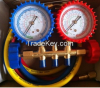 Auto AC repair tool manifold gauge set, air conditioner and refrigeration manifold gauge set