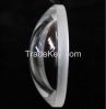 High transmittance optical glass lens for LED lights