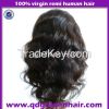 Golden Hair High Quality Virgin Remy Human Hair Glueless Full Lace Wig