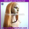 Golden Hair High Quality Virgin Remy Human Hair Wholesale Wigs