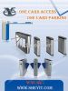 Semi/full Automatic High Speed Single/Double Motor Swing Gate Turnstile, Bridge Type Swing Turnstile Gtae made of 304 Brushed Stainless Steel(Single Motor)