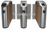 Waterproof Automatic Straight Swing Gate Turnstile made of 304 Brushed Stainless Steel