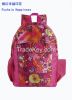 New fashion print student laptop backpack