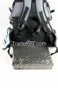 safety sports travel backpack with honeycomb foam backside