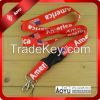 Promotion gift items: AZO free 45*2.5cm football lanyard neck strap(size can be changed)