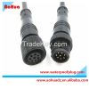 8 Pin MT12 Metal type for led lighting wire waterproof plug