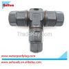 M20 Screw Fixing Assembly Nylon Injection 3-way waterproof T plug