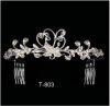 Tiara With Comb Clear Rhinestone