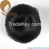 100% nature human hair toupee high quality