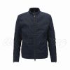 Men Biker Style Textile Jacket