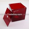 High quality Acrylic Cube Tissue Box