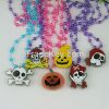 Lovely Bead Chain Personality Skull Pumpkin Cartoon Pendant Necklace