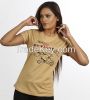 Womens Half Sleeved Tee