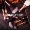 sofeel professional rose golden makeup brush sets