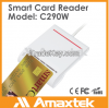 Factory directly supply high quality ISO 7816 EMV 2000 usb card reader ic/id/AMT smart card reader