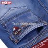 new style stone washing with whisker+sandblast men's jeans straight le