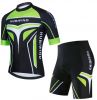 Cycling clothing short-sleeved suspender suit New cycling clothing Summer short-sleeved suspender suit for men