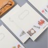 Board Card Saddle Stapled B5 Booklet Customized Logo Brochure Notepad