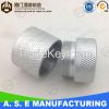 CNC Machining Aluminum Knurled Parts 