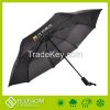 Auto open and auto close 3 folded umbrella for promotion