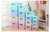 5 sizes Plastic Woven Pattern Storage Bin