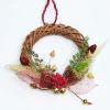 christmas decor ,wreath,ribbon,bow