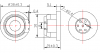 Diameter 38mm Telephone type receiver SD150