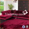 Comfortable green felt backing microfibre carpet