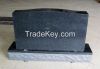 Dark Gray G654 Americal Upright Die and Base Monument