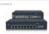 8 Port Power Over Ethernet 10 / 100 / 1000M with IEEE 802.3af