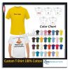 HOt Selling Custom Shirts available in all colous and sizes Cotton ,Polyster , cotton polyster mix