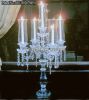 Table crystal candle holder hot seller for home decoration