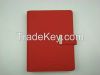 Red PU cover casebound journal _China printing factory