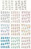 Free Shipping sell nail decal nail sticker water transfer