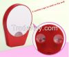 Two Suction Cups LED Mirror, Wall Mounted, 10X Magnifying for Makeup, Shaving, Beauty Salon